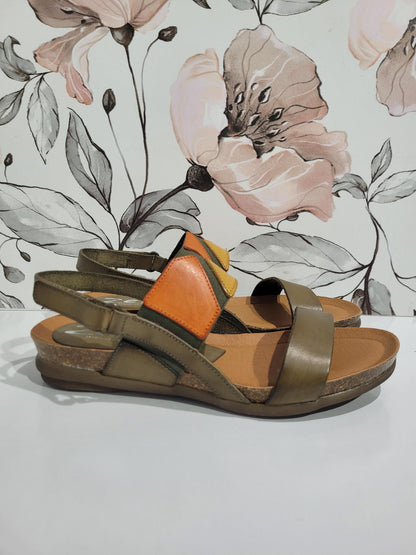 Rallar Kaki/Naranja/Safron